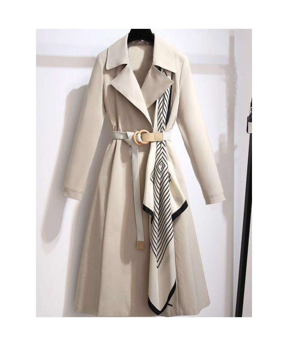 Trench Coat for Women Autumn Winter New Style Casual Loose Oversized Show Thinness Long Windbreaker Clothing Coat Women Jacke...