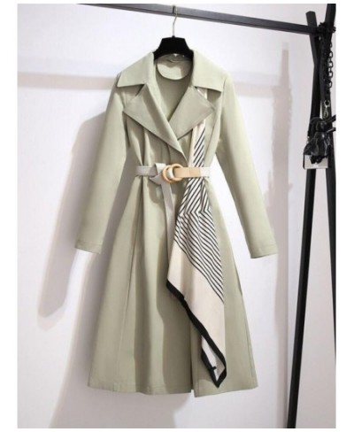 Trench Coat for Women Autumn Winter New Style Casual Loose Oversized Show Thinness Long Windbreaker Clothing Coat Women Jacke...