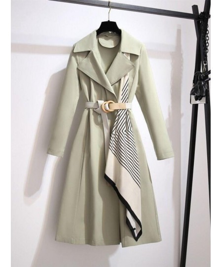 Trench Coat for Women Autumn Winter New Style Casual Loose Oversized Show Thinness Long Windbreaker Clothing Coat Women Jacke...