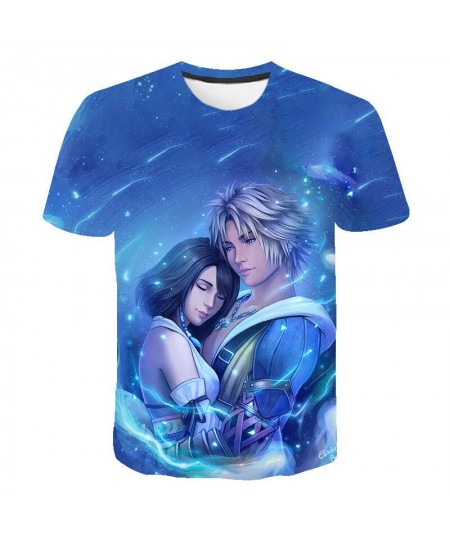 2023 New Fashion Final Fantasy 3D Print T-shirt Summer Cool Men Women Children Short Sleeve Streetwear Tops Unisex Clothes $1...