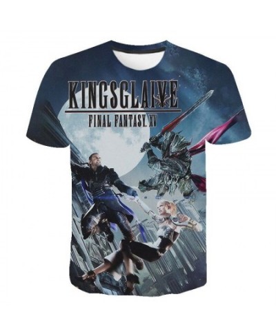 2023 New Fashion Final Fantasy 3D Print T-shirt Summer Cool Men Women Children Short Sleeve Streetwear Tops Unisex Clothes $1...