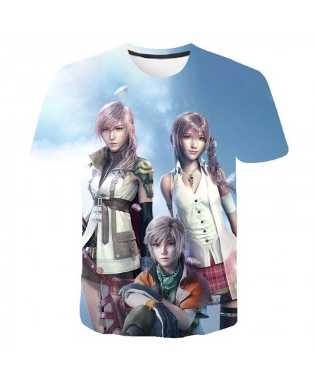 2023 New Fashion Final Fantasy 3D Print T-shirt Summer Cool Men Women Children Short Sleeve Streetwear Tops Unisex Clothes $1...