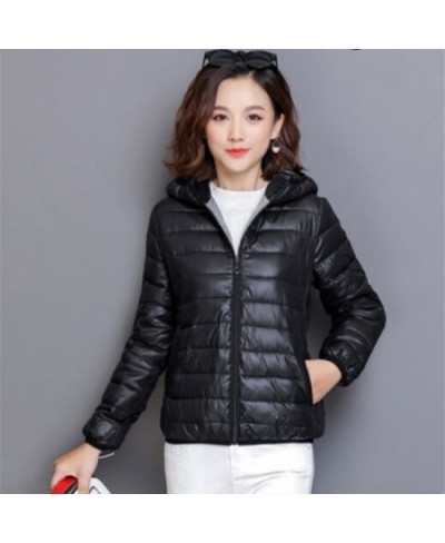 Women's Winter Parka Mujer Chaqueta Fashion Ultra Lightweight Warm Fall Hooded Streetwear Outlet Coat Women Winter Jackets 20...