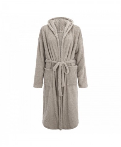 Fox 3d Ear Hooded Kimono Robe Gown Winter Warm Sleepwear Female Bathrobe Coral Fleece Thick Nightgown Long Bathrobe Home $66....