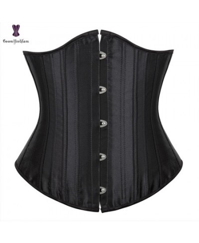 Black Nude Brown Women's Waist Cincher Shaper 26 Steel Boned Underbust Waist Training Corset Size XXS-6XL 8001 $33.90 - Under...