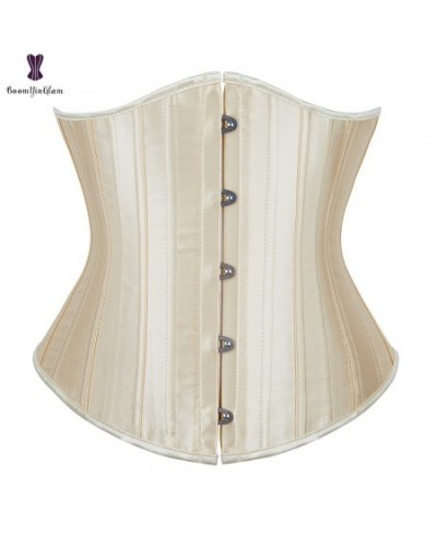 Black Nude Brown Women's Waist Cincher Shaper 26 Steel Boned Underbust Waist Training Corset Size XXS-6XL 8001 $33.90 - Under...