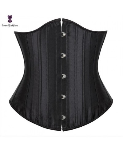 Black Nude Brown Women's Waist Cincher Shaper 26 Steel Boned Underbust Waist Training Corset Size XXS-6XL 8001 $33.90 - Under...