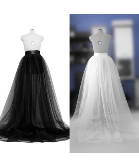 Women Long Maxi Tutu Skirt Princess Ballet Tulle Pleated Skirt Wedding Party Prom Rockabilly Evening Elastic Skirt $24.22 - S...