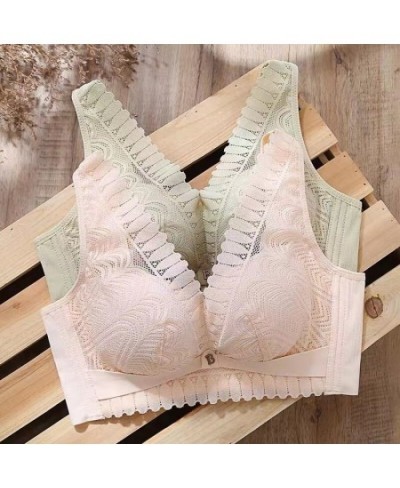 Push Up Underwear for Women Small-breast Gathered Bras with Padded No Steel Ring Sexy Bra Fashion Brassiere Lace Lingerie $18...