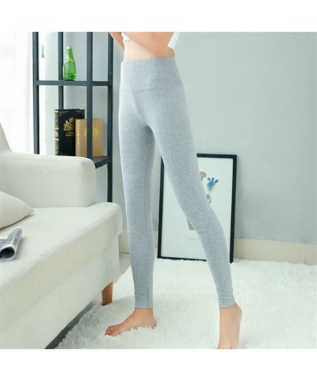 Women 2023 Autumn Winter Thick Warm Cotton Leggings Female High Waist Fitness Slim Skinny Pants New Ladies Stretch Legging L4...