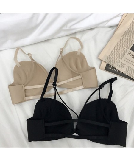 Women Sexy Bra Strapless Seamless Backless Bra Women Front Buckle Push Up Bra Brassiere $20.11 - Underwear