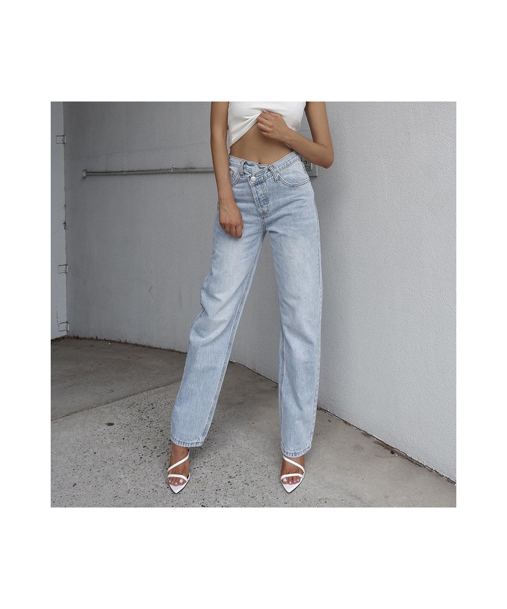 New Casual Fashion Streetwear Blue Wide Leg High Waist Jeans Women 2022 Harajuku Boyfriend Long Bottom Jeans Loose Pants $35....