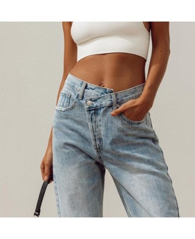 New Casual Fashion Streetwear Blue Wide Leg High Waist Jeans Women 2022 Harajuku Boyfriend Long Bottom Jeans Loose Pants $35....