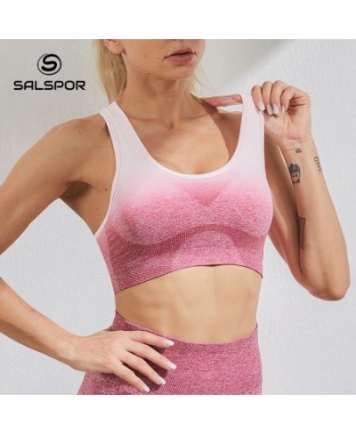 Ladies Sexy Bralette Bra for Women Sporty Woman Gym Sportswear Top Female Fitness Clothing Printing Push Up Bra $31.37 - Unde...