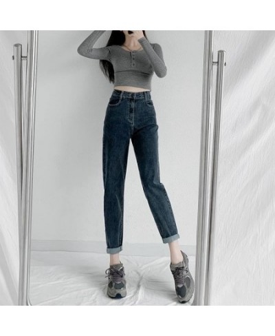 2023 Harem Pants Vintage High Waist Jeans Woman Boyfriends Women's Jeans Full Length Mom Jeans Cowboy Denim Pants Vaqueros $4...