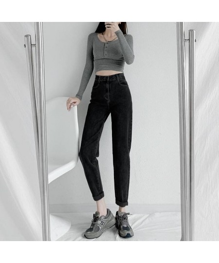 2023 Harem Pants Vintage High Waist Jeans Woman Boyfriends Women's Jeans Full Length Mom Jeans Cowboy Denim Pants Vaqueros $4...