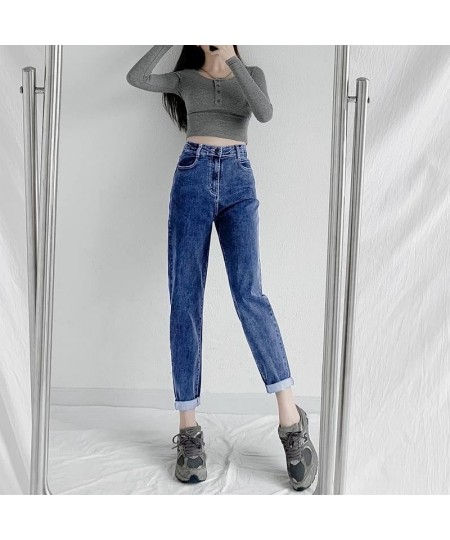 2023 Harem Pants Vintage High Waist Jeans Woman Boyfriends Women's Jeans Full Length Mom Jeans Cowboy Denim Pants Vaqueros $4...