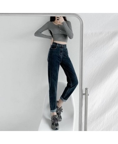 2023 Harem Pants Vintage High Waist Jeans Woman Boyfriends Women's Jeans Full Length Mom Jeans Cowboy Denim Pants Vaqueros $4...