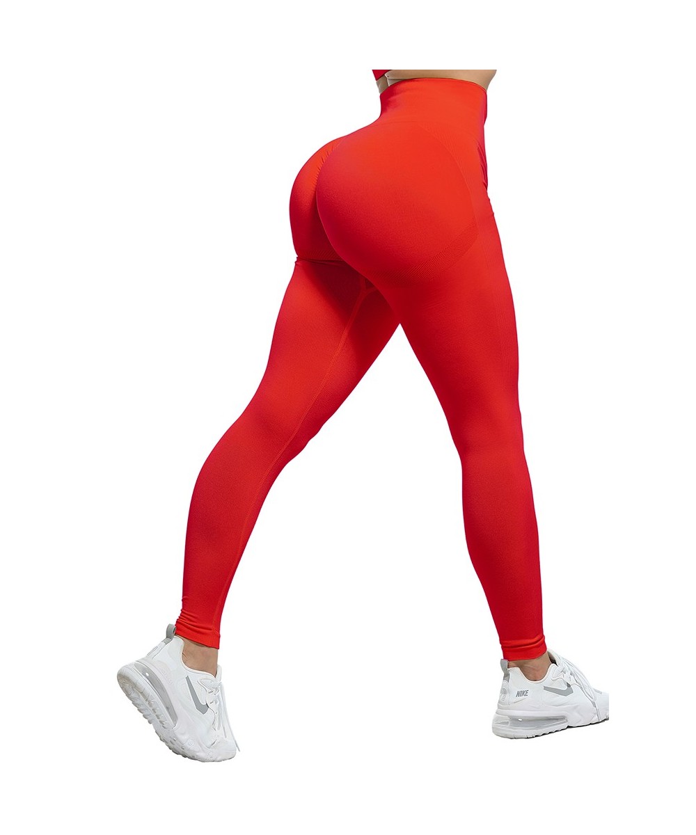 Women Leggings Bubble Butt Fitness Legging Slim High Waist Leggins Mujer Seamless Fitness Legging $24.70 - Bottoms