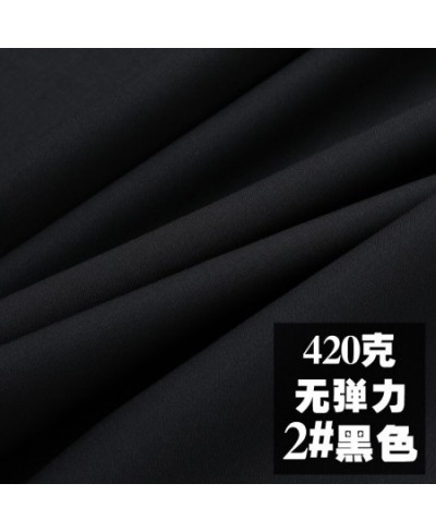 High-grade Fabric Designer Suit Pants Dress for Sewing Polyester Brocade Blue Black White Pink Red Solid Color DIY $27.59 - P...