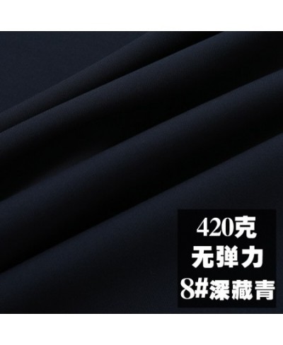 High-grade Fabric Designer Suit Pants Dress for Sewing Polyester Brocade Blue Black White Pink Red Solid Color DIY $27.59 - P...