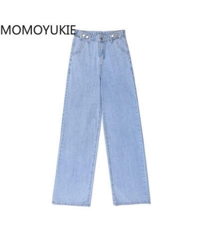 streetwear high waist women's fashion jeans woman girls women wide leg pants trousers female trousers denim bagge mom jeans $...