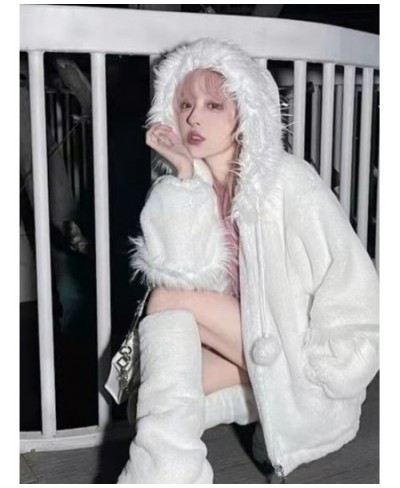 Fairy Grunge Coat Women Y2k Aesthetic Tops Hooded Zipper Jackets Vintage Egirl Clothes with Leg Warmmer Two Sets Streetwear $...