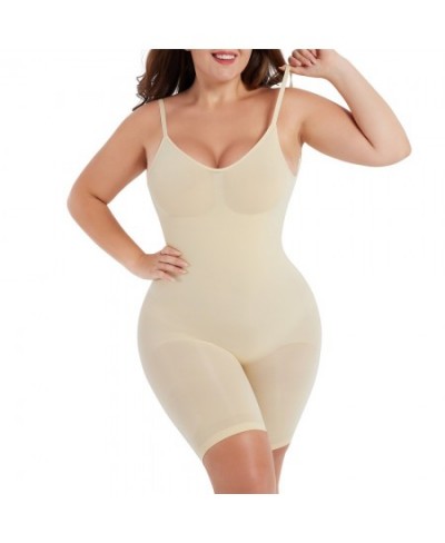 Low Back Bodysuit Seamless Shapewear Sculpting Full Body Shaper Tummy Control Slimming Sheath Women Flat Belly Abdomen Girdle...