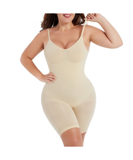 Low Back Bodysuit Seamless Shapewear Sculpting Full Body Shaper Tummy Control Slimming Sheath Women Flat Belly Abdomen Girdle...