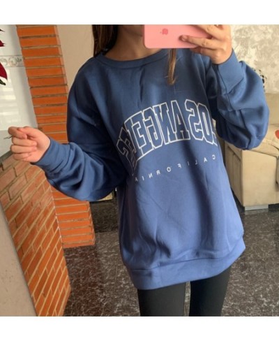 Sweatshirt Women Letter Print Loose Casual Sweatshirts Streetwear Casual Autumn Winter Long Sleeve Sweatshirts Tops $27.25 - ...