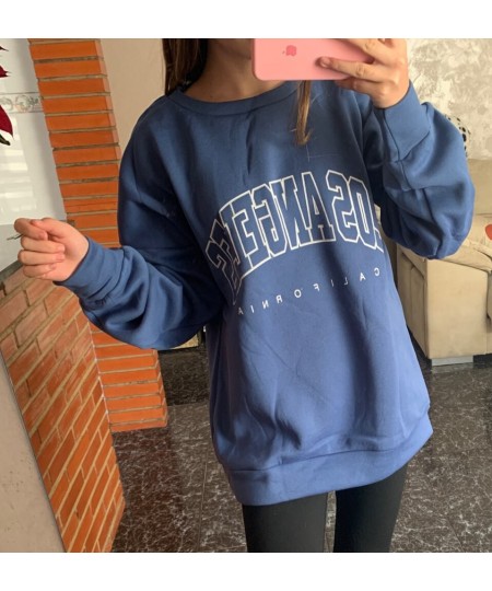 Sweatshirt Women Letter Print Loose Casual Sweatshirts Streetwear Casual Autumn Winter Long Sleeve Sweatshirts Tops $27.25 - ...