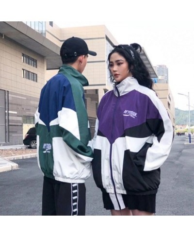 Jacket Women Harajuku Lamb Wool Y2k Bomber Fashion College Femme Uniform Varsity Baseball Jackets Female Oversized Streetwear...