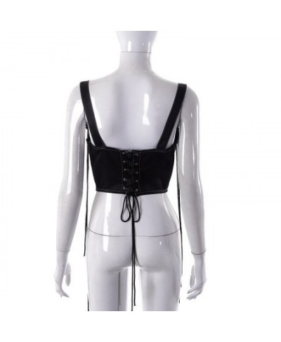 Women Corset With Strap Lace Up Bustiers Shaping Tops $41.34 - Underwear