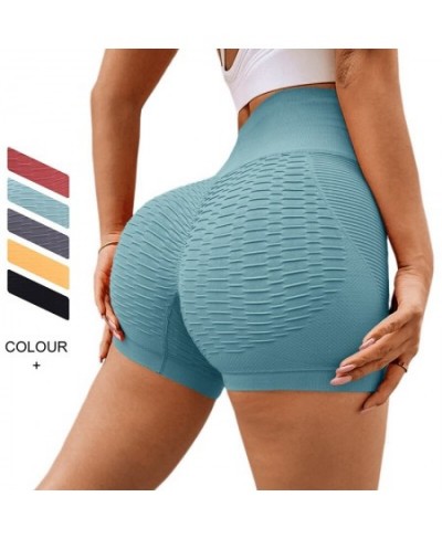 Women Sport Shorts Yoga Clothing Gym High Waist Push Up for Ladies Shorts Leggings Fitness Women Sportwear Short leggings $16...