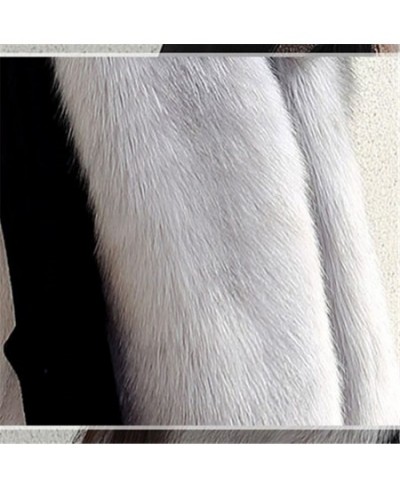 New Short Fur Vest Winter Women Faux Fox Fur Vest Furry Slim Women's Fake Fur Vest Female Winter Coat Plus Size Faux Fur WZ06...