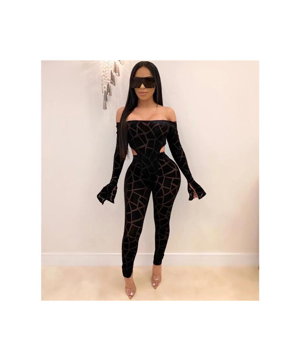 8 Colors S-XXL Big Size 2023 Fashion Slim Ladies Sexy sporswear Alligator skin jumpsuit yoga suit women's Pants $58.63 - Jump...