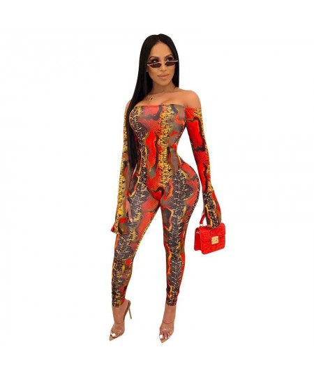 8 Colors S-XXL Big Size 2023 Fashion Slim Ladies Sexy sporswear Alligator skin jumpsuit yoga suit women's Pants $58.63 - Jump...