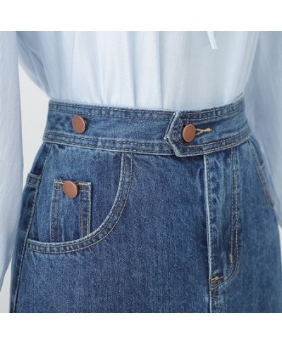 Denim Skirt Women's Summer 2023 New High Waist Design Sense Of Minority Split To Show Thin Denim Skirt With Buttocks Wrapped ...