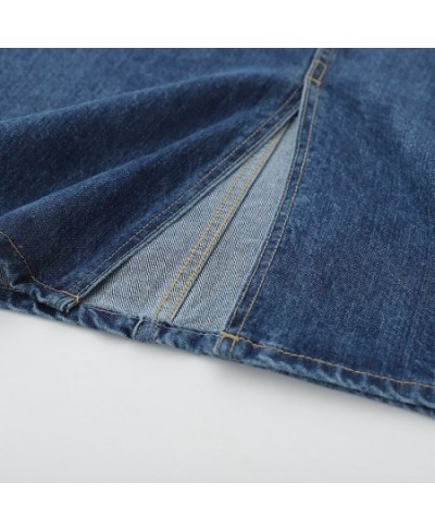 Denim Skirt Women's Summer 2023 New High Waist Design Sense Of Minority Split To Show Thin Denim Skirt With Buttocks Wrapped ...