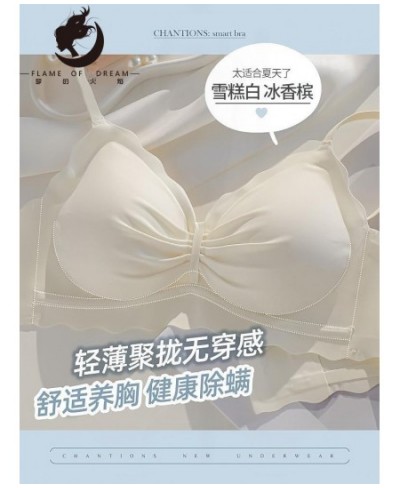 Flame Of Dream Summer Thin Underwear Women's Gather R New 2022 Girls' Bra 221012 $31.16 - Underwear