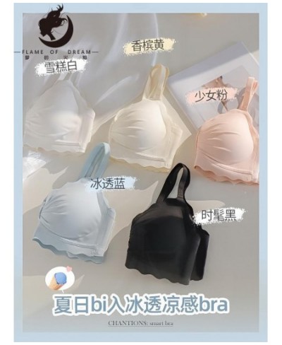 Flame Of Dream Summer Thin Underwear Women's Gather R New 2022 Girls' Bra 221012 $31.16 - Underwear