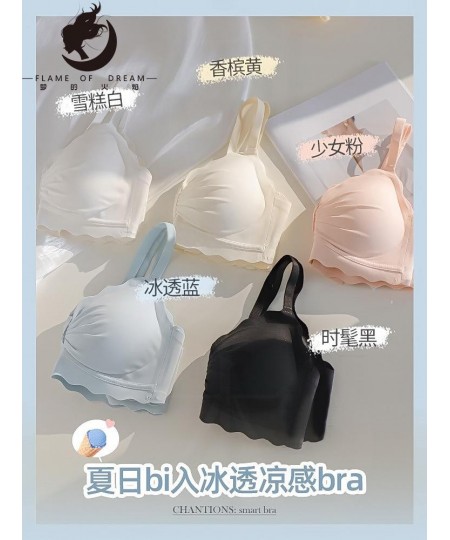 Flame Of Dream Summer Thin Underwear Women's Gather R New 2022 Girls' Bra 221012 $31.16 - Underwear