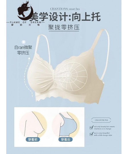 Flame Of Dream Summer Thin Underwear Women's Gather R New 2022 Girls' Bra 221012 $31.16 - Underwear