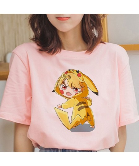 Summer Fashion Japanese Anime Women's T-shirts Graphic Demon Slayer Cartoon T Shirt Harajuku Ulzzang Short Sleeve Tshirts Top...