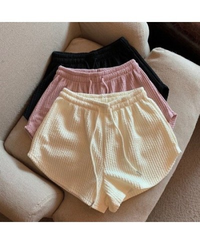 S-4Xl New Women Home Leisure High Waist Shorts Hip Wrap Sports Hot Pants Straight Tube Loose Pants Women Wear Out 2023 Summer...