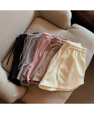 S-4Xl New Women Home Leisure High Waist Shorts Hip Wrap Sports Hot Pants Straight Tube Loose Pants Women Wear Out 2023 Summer...