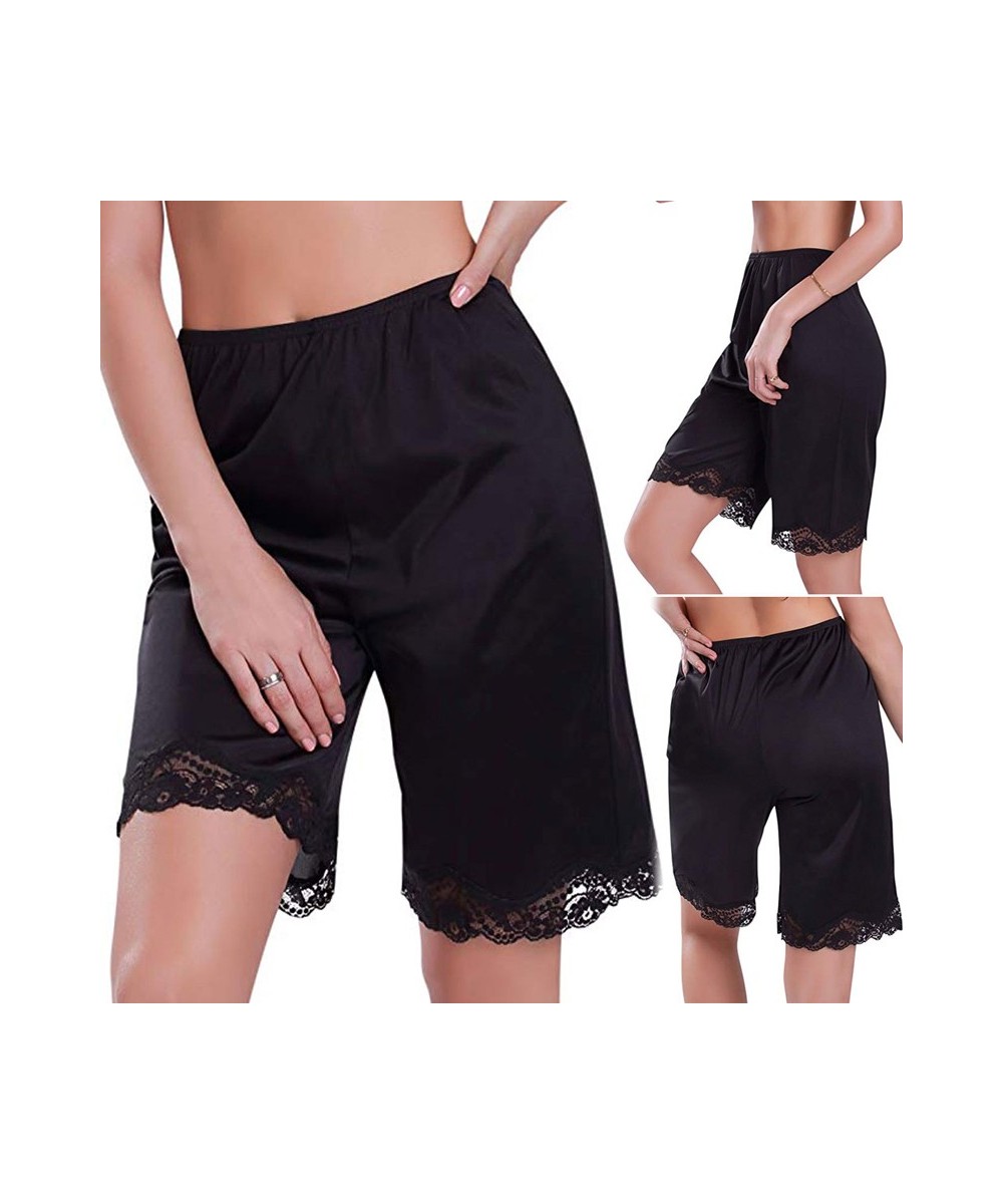 Women Sleep Bottoms Lace Sleep Loose Knickers Breathable Short Lingerie Sleepwear Hollow Out Homewear Lougwear Night Clothing...