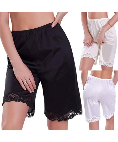 Women Sleep Bottoms Lace Sleep Loose Knickers Breathable Short Lingerie Sleepwear Hollow Out Homewear Lougwear Night Clothing...