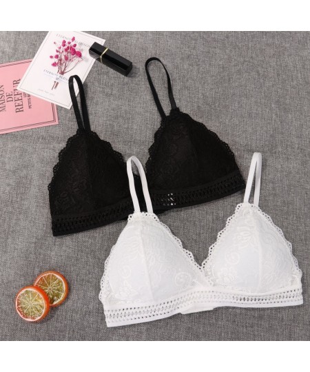 Seamless Deep V Lace Bras For Women Wireless Push Up Bra Thin Comfort Underwear Sexy Lingerie French Style Bralette $14.80 - ...