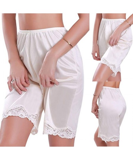 Women Sleep Bottoms Lace Sleep Loose Knickers Breathable Short Lingerie Sleepwear Hollow Out Homewear Lougwear Night Clothing...